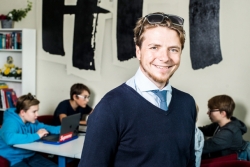 Gottfried Koppensteiner vom TGM Wien hat schon viel Erfahrung mit digitalem Lernen. Foto: Christopher Mavrič