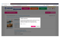 LERNEN WILL MEHR! Was jetzt - Neue Funktionen im digitalen Lernraum: Aufgabe importieren