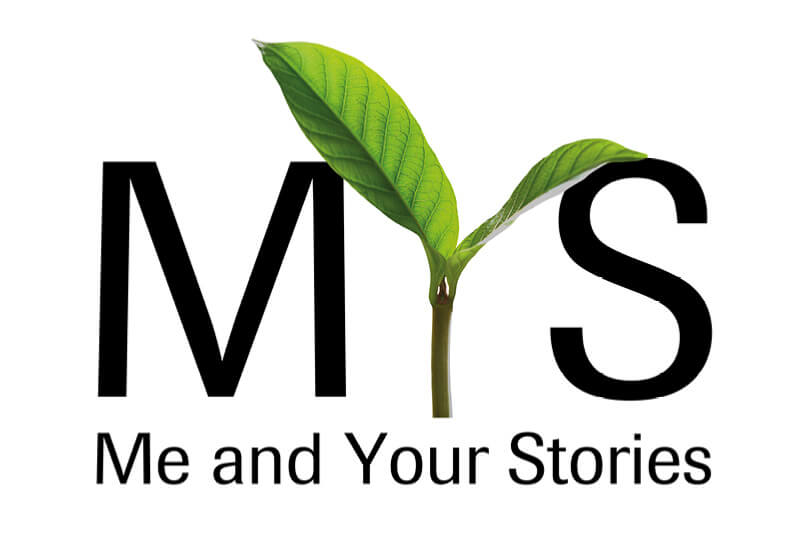Das EU-Projekt "Me and Your Stories" Logo. 