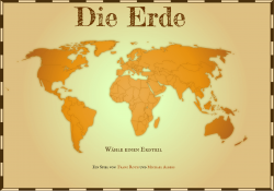 Erdteil waehlen Lernspiel Geografie
