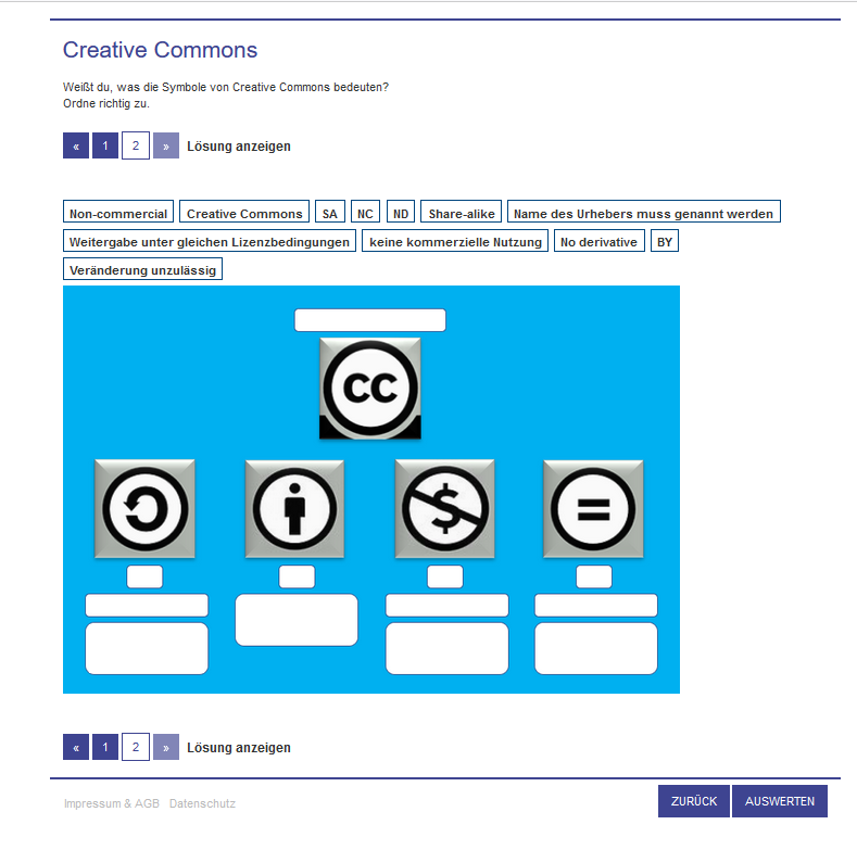 Hölzel Verlag - Creative Commons - Interaktive Übung E-BOOK+