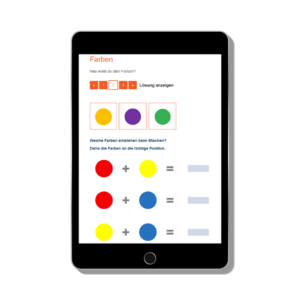 Hölzel Verlag - Officemanagement - Farbenlehre - Interaktive Übung im E-BOOK+