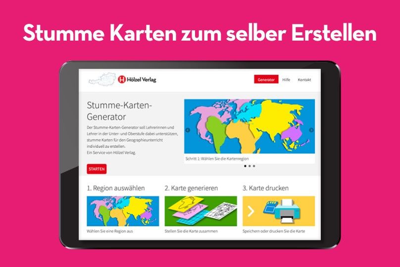Hölzel Verlag - Stumme Karten Generator Hölzel Verlag - Stumme Karten Generator