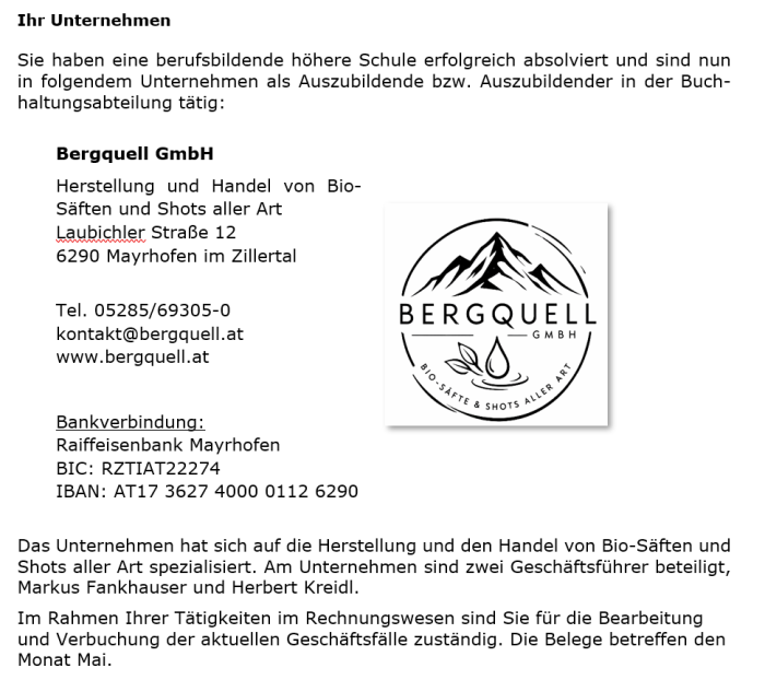 Angabe Bergquell GmbH